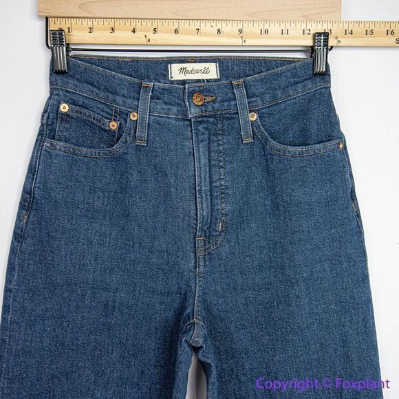NEW Madewell The Perfect Vintage Wide-Leg‎ Jean in Fairdale Wash, 24 - Picture 4 of 14